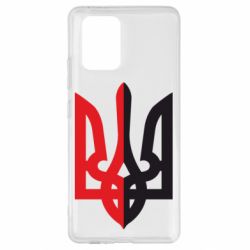 Чехол для Samsung S10 Lite Двокольоровий герб України - PrintSalon