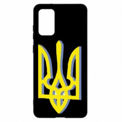 Чохол для Samsung S20+ Двокольоровий герб України - PrintSalon