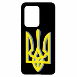 Чохол для Samsung S20 Ultra Двокольоровий герб України - PrintSalon