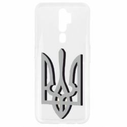 Чохол для Oppo A5/A9 2020 Двокольоровий герб України - PrintSalon