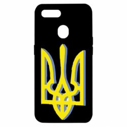 Чохол для Oppo A5s / A12Двокольоровий герб України - PrintSalon