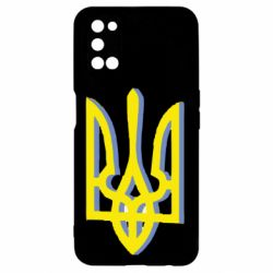 Чохол для Oppo A52 / A72 / A92Двокольоровий герб України - PrintSalon