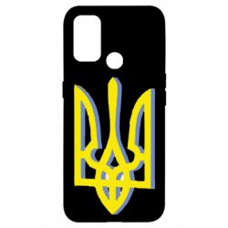 Чохол для Oppo A53 / A32 / A33Двокольоровий герб України - PrintSalon