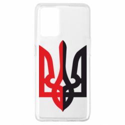 Чехол для Oppo A74 4G Двокольоровий герб України - PrintSalon