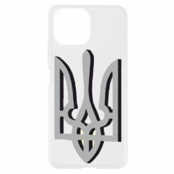 Чохол для Xiaomi Mi11 Lite Двокольоровий герб України - PrintSalon
