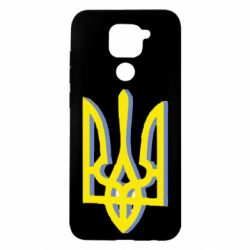 Чохол для Xiaomi Redmi Note 9 / Redmi 10X Двокольоровий герб України - PrintSalon