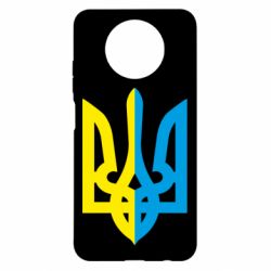 Чехол для Xiaomi Redmi Note 9 5G/Redmi Note 9T Двокольоровий герб України - PrintSalon