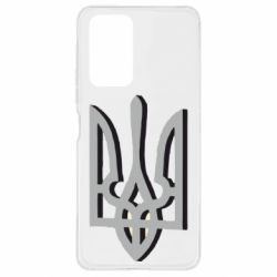 Чохол для Xiaomi Redmi Note 10 Pro Двокольоровий герб України - PrintSalon