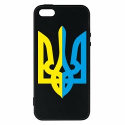 Чехол для iPhone5/5S/SE Двокольоровий герб України - PrintSalon