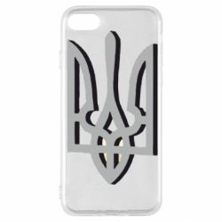 Чохол для iPhone SE 2022 Двокольоровий герб України