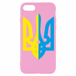 Чохол для iPhone SE 2022 Двокольоровий герб України