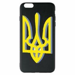 Чохол для iPhone 6 Plus/6S Plus Двокольоровий герб України - PrintSalon