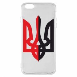 Чехол для iPhone 6 Plus/6S Plus Двокольоровий герб України - PrintSalon