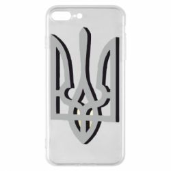 Чохол для iPhone 7 Plus Двокольоровий герб України - PrintSalon