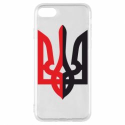 Чохол для iPhone 8 Двокольоровий герб України