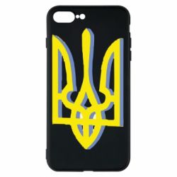 Чохол для iPhone 8 Plus Двокольоровий герб України - PrintSalon