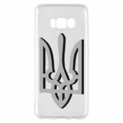 Чохол для Samsung S8 Двокольоровий герб України - PrintSalon