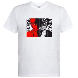 Мужская футболка  с V-образным вырезом Двоякость Death Note - PrintSalon