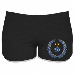Женские шорты Dynamo and laurel wreath - PrintSalon