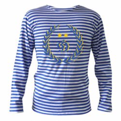 Тельняшка с длинным рукавом Dynamo and laurel wreath - PrintSalon