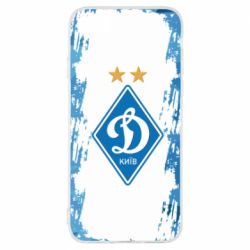 Чехол для iPhone 7 Dynamo Kiev on the background of polygons - PrintSalon