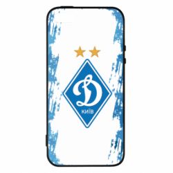 Чехол для iPhone5/5S/SE Dynamo Kiev on the background of polygons - PrintSalon