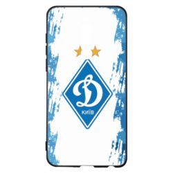 Чехол для Meizu Note 8 Dynamo Kiev on the background of polygons - PrintSalon