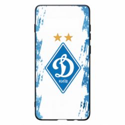 Чехол для Samsung S10+ Dynamo Kiev on the background of polygons - PrintSalon