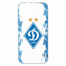 Чехол для iPhone 11 Pro Dynamo Kiev on the background of polygons - PrintSalon