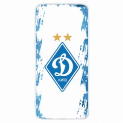 Чехол для Samsung A8+ 2018 Dynamo Kiev on the background of polygons - PrintSalon