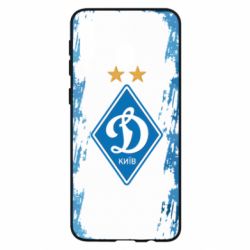 Чехол для Samsung M30 Dynamo Kiev on the background of polygons - PrintSalon