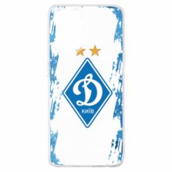 Чехол для Oppo A74 4G Dynamo Kiev on the background of polygons - PrintSalon