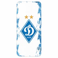 Чехол для Oppo Reno 4 Dynamo Kiev on the background of polygons - PrintSalon
