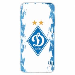 Чехол для iPhone 8 Plus Dynamo Kiev on the background of polygons - PrintSalon