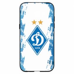 Чехол для Samsung A5 2017 Dynamo Kiev on the background of polygons - PrintSalon