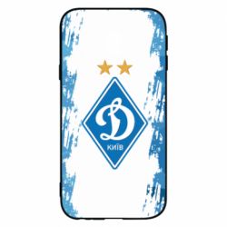 Чехол для Samsung J3 2017 Dynamo Kiev on the background of polygons - PrintSalon