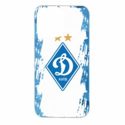 Чехол для iPhone 14 Pro Max Dynamo Kiev on the background of polygons - PrintSalon