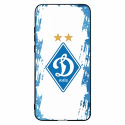 Чехол для Huawei P20 Dynamo Kiev on the background of polygons - PrintSalon