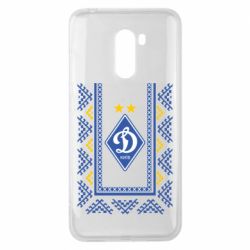 Чехол для Xiaomi Pocophone F1 Dynamo logo and ornament - PrintSalon