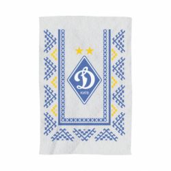 Полотенце с принтом Dynamo logo and ornament - PrintSalon