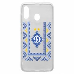 Чехол для Samsung A30 Dynamo logo and ornament - PrintSalon