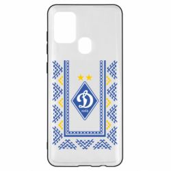 Чехол для Samsung A21s Dynamo logo and ornament - PrintSalon