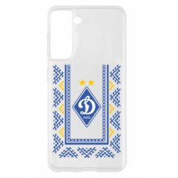 Чехол для Samsung S21 Dynamo logo and ornament - PrintSalon