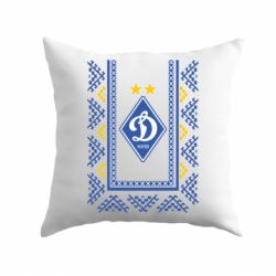 Подушка Dynamo logo and ornament