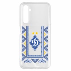 Чехол для Realme 6 Pro Dynamo logo and ornament - PrintSalon