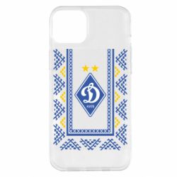 Чехол для iPhone 14 Plus Dynamo logo and ornament - PrintSalon