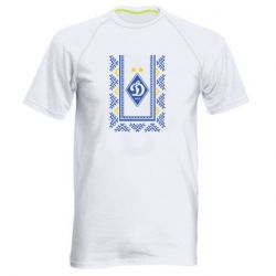 Мужская футболка для спорта Dynamo logo and ornament - PrintSalon