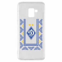 Чехол для Samsung A8+ 2018 Dynamo logo and ornament