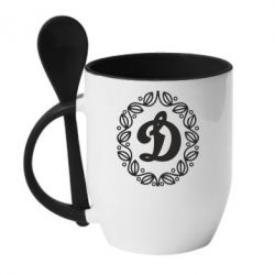 Чашка с ложкой Dynamo Original - PrintSalon