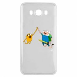 Чехол для Samsung J7 2016 Джейк и Фин - PrintSalon